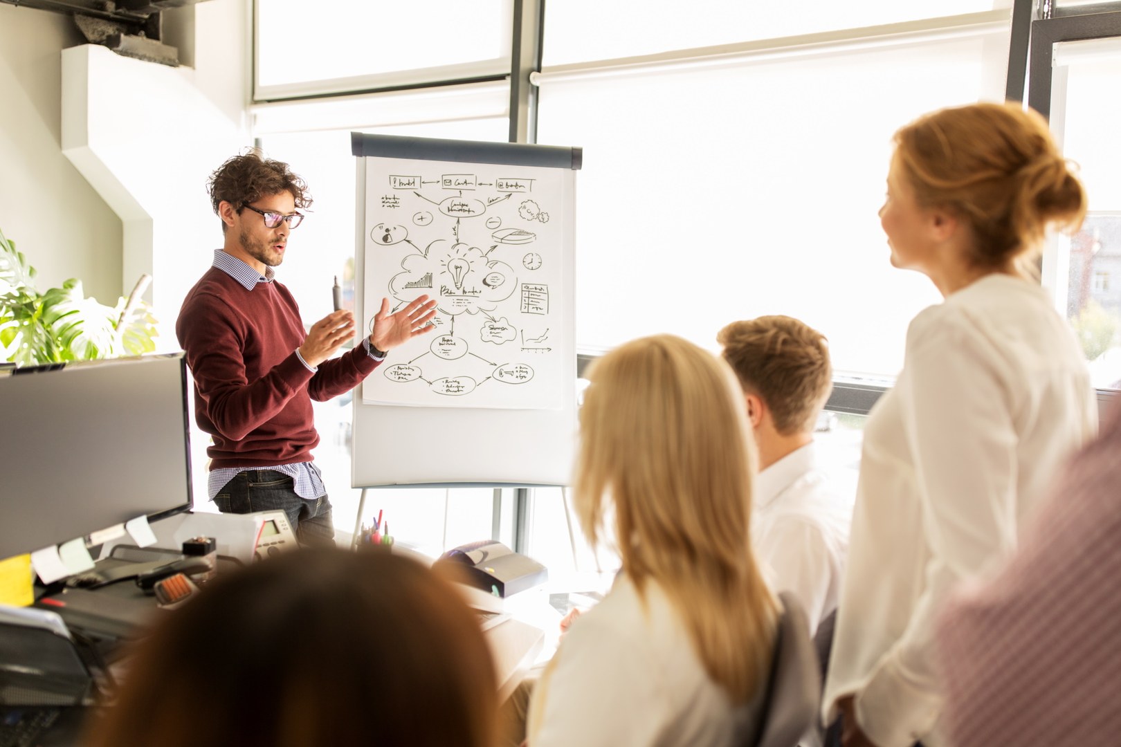 EIn Workshop zum Thema Start-up.