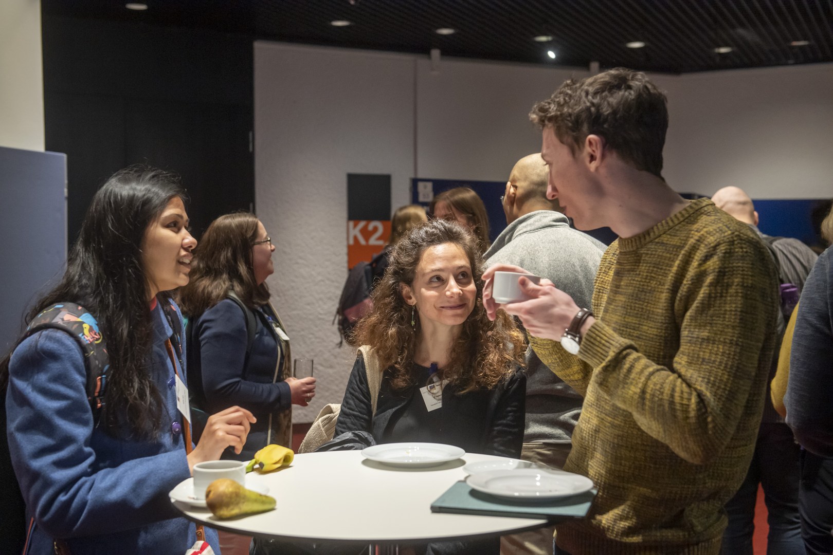 Get together - the interdisciplinary conference encouraged the exchange of ideas and discussions.